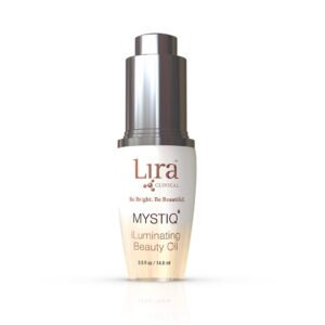 Lira Clinical MYSTIQ iLuminating Beauty Oil – Vitamin C Face Oil with Plant Stem Cell Extract – Hydrates Skin with Argan, Baobab with Antioxidants – Facial Drops for Daily Skincare Routine – 0.5 Oz