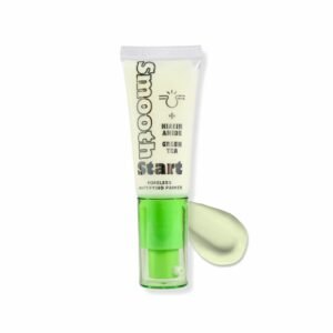 SmoothStart Poreless Mattifying Primer – Niacinamide & Green Tea Extract for Oil Control, Blurs Pores, Lightweight Non-Greasy Makeup Base, Vegan & Cruelty-Free, 0.68 fl oz/20ml