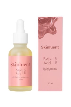 Kojic Acid Face Serum with Glycolic Acid, Vitamin C & Salicylic Acid for Dark Spots, Hyperpigmentation, Uneven Skin Tone, Radiance Boosting Formula, 30ml