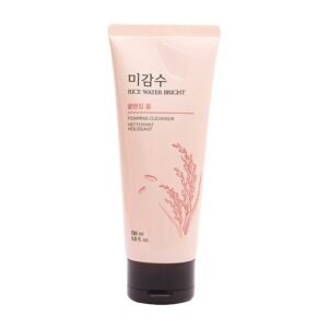 BETT Cleansing foam 150ml with Rice Water for Brighten the Skin | Soap Wort for Deep Cleansing |Moringa Oil for Moisturization | Face Wash for Men and Women