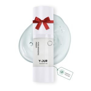 Y’OUR Pore Minimizer Primer | All-Day Wear & Oil Control | Blurs Pores & Brightens Skin for a Smooth Photo Finish | 2-in-1 Protective Moisturizer & Makeup Base