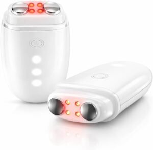 Aphrona Galvanic Spa – Facial Toning Device – Micro-Current Gua Sha face Tone Device – Skin Firming – FDA Cleared Facial Massager