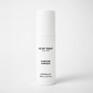 AS OF TODAY R-Peptide Ampoule/Serum | 1% Peptide Anti-Aging Serum | Hydrating Hyaluronic Acid & Vitamin E | Firming, Wrinkles & Deep Moisture | Clean Beauty | Clinically Proven |1 fl oz