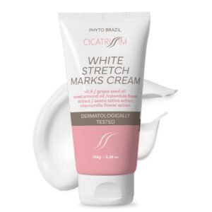 Cicatrissim Targeted Stretch Mark Cream for White and Established Striae – Softens Stretch Marks, Evens Skin Tone, and Supports Firmer Skin – All Skin Types – 5.3 oz