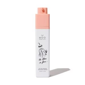 Woo More Play, Be There In Five, Feminine Wash, pH Balanced, Made With Natural Ingredients (Aloe, Calendula Extract, Matricaria Flower Extract) – 50 ml | 1.7 fl oz