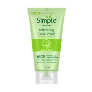 Simple Kind to Skin Refreshing Facial Wash Gel ,150 ml (5 Ounce)