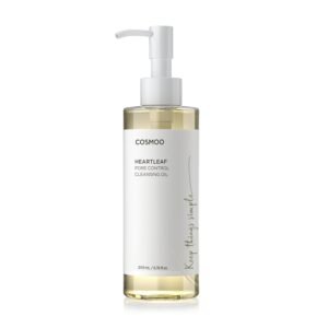 COSMOO Deep Cleansing Oil, Pore Control Oil Cleanser for Face, Makeup Blackhead Remover, Korean Skin Care, All Skin Types – 200ml