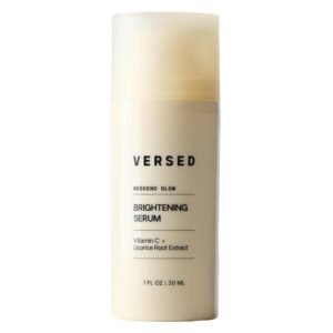 Versed Weekend Glow Vitamin C Serum for Face – Hydrating Face Serum with Niacinamide, Licorice Root & Vit C (1 fl oz)