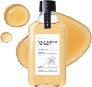 BOM Cosmetics Just One Perilla Frutescens Leaf Extract 5.07 Fl. Oz, Facial Toner with 100% Herbal Extract, Soothing Toner, Sensitive Skin, Vegan, Korean Skincare