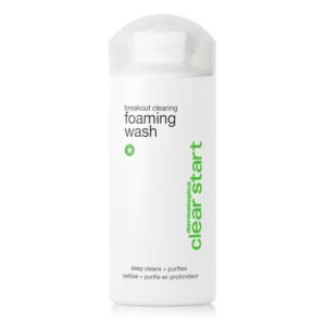 Dermalogica Clear Start Breakout Clearing Foaming Wash – Acne Face Wash with Salicylic Acid & Tea Tree Oil – Dive Into Pores to Clear, Soothe, & Energize