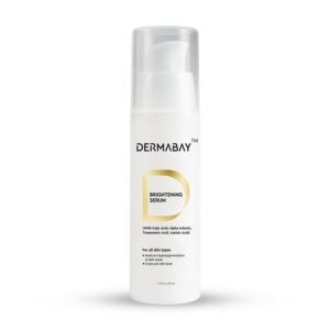 Dermabay Skin Brightening Face Serum, for dark spots, pigmentation, uneven skin tone, with Kojic Acid & Alpha Arbutin, 30 ML