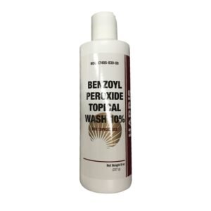 Harris Pharma 10% Benzoyl Peroxide Wash 8 oz Pack of 3