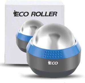 iECO Cold Massage Roller Ball – Ice Roller Ball for Muscles Deep Tissue, Cold & Heat Therapy, Plantar Fasciitis Roller