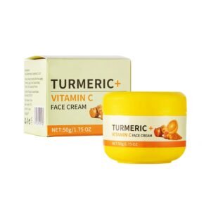 Turmeric Vc Cream, Deeply Nourishes And Repairs, Improves Dullness, Gently Moisturizes And Soothes, Suitable For All Skin Types, Making The Skin Soft And Shiny.