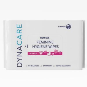 Dynarex HerCare Feminine Hygiene Wipes- 1 Pack of 40 Wipes – 5.5″ x 8″ pH-Balanced, Alcohol-Free, Hypoallergenic, Reseable Packs, Travel Essentials for Women