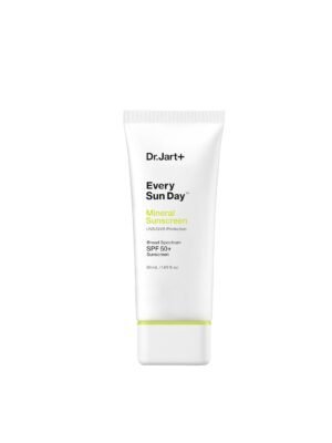 Dr.Jart+ Every Sun Day Mineral Korean Sunscreen SPF 50+ for Face with Zinc Oxide | Korean Skin Care | Travel Size, 1.69 Fl Oz