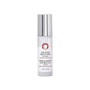 First Aid Beauty – 0.3% Retinol Complex Serum with Peptides, Designed for Sensitive Skin Improve Lines and Wrinkles with Less Irritation than Traditional Retinol, Non-Comedogenic