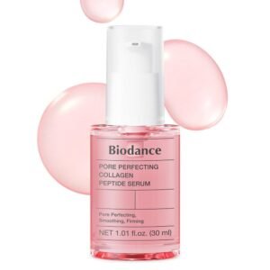 BIODANCE Pore Perfecting Collagen Peptide Serum, Skin Firming & Radiance, Plumping, Pore Care, Makeup Prep Serum for All Skin Types, Korean Skin Care, Mothers Day Gifts | 1.01 fl.oz