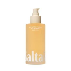 Saltair Body Oil – Luxurious Salt Water Vanilla After Shower and Bath Oil for Women and Men. Botanical, Non-Greasy, Well-Absorbing Moisturizer for Hydrating Dry Skin – 4oz Bottle