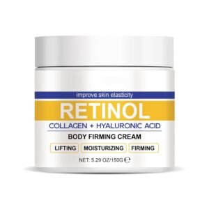 Body Firming Cream with Retinol Collagen and Hyaluronic Acid,Body Lotion for Lifting,Moisturizing and Firming Body Care,Body Cream For Women