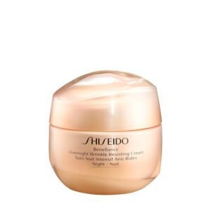 Shiseido Benefiance Overnight Wrinkle Resisting Cream – 50 mL – Anti-Aging Night Cream for Normal to Dry Skin – Visibly Improves Wrinkles for Smooth, Rested Skin