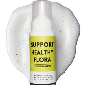 pH Balance Feminine Wash for Women & Men – Fragrance-Free Unscented Foam Cleanser for Intimate wash, Prebiotic pH Cleanser, Sensitive Daily Hygiene Wash