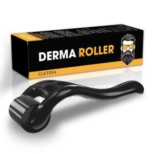 540 Titanium Derma Roller – Microneedle Micro Needle Roller for Men and Women Home Use – Microneedling Roller Skin Care Tool A12