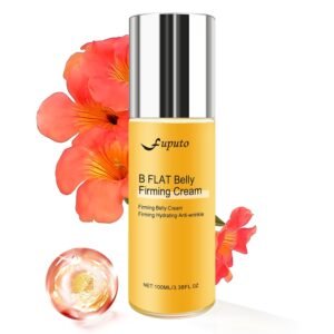 B Flat Belly Firming Cream – Stretch Mark Treatment – Clean and Gentle Belly Cream – Skin Tightening Creams for Cellulite for Stomach Mark & Thighs & Butt, Moisturizing Lifting Body Lotion（100ml