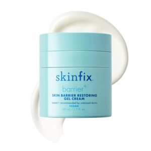 Skinfix Skin Barrier Restoring Gel Cream – 1.7 oz – Non-Greasy Moisturizer for Normal to Combination Skin – Hydrates, Plumps & Smooths – Non-Comedogenic, Fragrance Free, Vegan, Cruelty Free