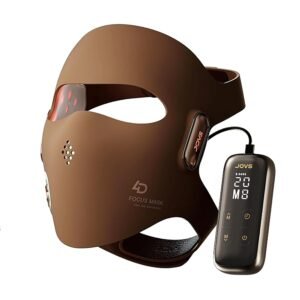 JOVS 4D Laser Light Therapy Mask – Red Light Therapy for Face, Led Face Mask Light Therapy, 6x Powerful More Than LED, FPT Technology, 4 Wavelengths, Anti-Aging, Gift for Women Mom Wife