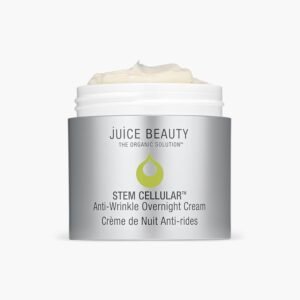 Juice Beauty Stem Cellular Anti-Wrinkle Ceramide Overnight Cream – Deep Line & Wrinkle Night Treatment with Hyaluronic Acid for Dry Skin – Firming & Plumping Face Moisturizer, 50ml (1.7 fl oz)