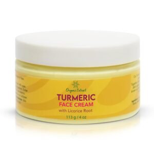 Turmeric Brightening Face Cream – 4 fl oz / 113 g – Natural Skin Brightening Cream, Facial Moisturizer, Fade Scars, Sun Damage & Age Spots, Intense Hydration