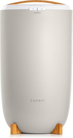 Zadro Large Hot Towel Warmer Bucket Timer Electric Towel Warmer for Bathroom Auto-Shut Off Heated Towel Warmer Spa