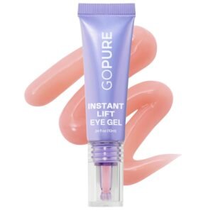 goPure NEW Instant Lift Eye Gel – For the look of Puffiness & Bags, Wrinkles, Fine Lines and Dark Circles, Anti Aging Skin Care for Men & Women with MaxLift3 Biotech Under Eye Brightener