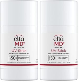 EltaMD UV Stick Sunscreen for Face and Body, Mineral SPF 50+ Face Stick Sunscreen with Zinc Oxide For Kids and Adults, Sensitive Skin