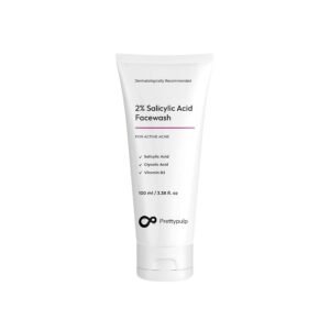 2% Salicylic Acid Face Wash for Oily Skin | Sulphate-Free, Anti-Acne Cleanser with LHA & Zinc | Controls Excess Oil & Fights Pimples | Gentle & Non-Drying | For Women & Men | 100 ml