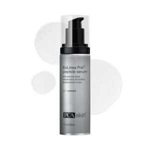 PCA SKIN ExLinea Pro Peptide Serum for Face, Peptide Complex, Helps Lift, Tighten, and Firm Skin and Reduces Wrinkle Depths, Hydrating Anti Aging for Women