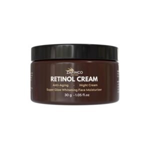 ZAFiNCO- RETINOL FACE MOISTURIZER Anti Aging Night Cream. Clinically Tested Super Effective 20% Niacinamide and Anti Wrinkle Solutions for Evergreen Face and Skin. 1.05 fl oz- USA
