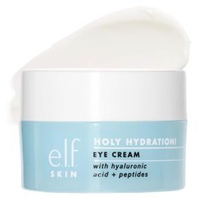 e.l.f. SKIN Holy Hydration! Eye Cream, Rich Hydrating Eye Cream For Minimizing Dark Circles, Infused With Hyaluronic Acid, Vegan & Cruelty-free