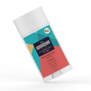 EverydayHustle Face Sunscreen Stick Spf 50 For Men And Women, Broad Spectrum Spf Stick, Non Zinc Sunblock Stick For Face And Body, 75g Large Twist Up Format