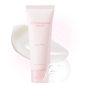 KLAVUU Actress Backstage Glow Peel Off Face Mask (2.4 fl.oz/70ml) – Radiance Boost, Deep Hydration for Women Peeling and Exfoliating for Silky Smooth, Even-Toned Glass Skin, Korean Skin Care for women