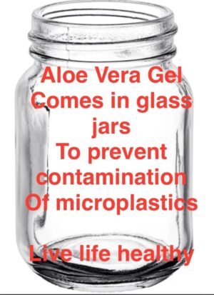 Aloe Vera Gel 100% Pure Natural (Unprocessed) Organic, no additives, Chemicals, thickeners or Water Added. Just Pure Aloe Vera (8 oz)