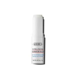 Kiehl’s Ultra Facial Skin Barrier Repair Balm, On-the-go Stick Formula, All-day Hydration, Soft and Supple Skin, with Squalane and Ceramides, Wear Under or Over Makeup, for All Skin Types – 0.3 oz