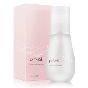 Privai Matte Face Moisturizer, 1.7 fl oz, lightweight, non-greasy gel cream, absorbs instantly, shine free, vitamin a, c, e, sage, grapefruit peel, sage