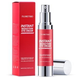 Instant Eye & Face Lift Cream: Rapid Under Eye Bags,Wrinkles, Dark Circles, Puffiness Remover for Women and Men in 60 Seconds – Wrinkle Filler 0.67oz – Temporary Firming & Tightening Treatment