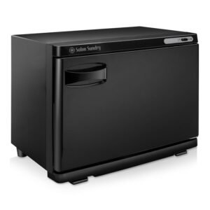 Salon Sundry Professional High Capacity Hot Towel Warmer Cabinet – Facial Spa and Salon Equipment – Black