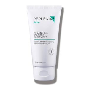Replenix BP Acne Gel 10% Spot Treatment, Medical-Grade Benzoyl Peroxide Blemish Treatment for Acne-Prone Skin (2 oz)