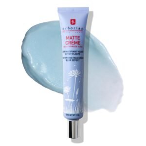 Erborian Matte Face Cream – Mattifying & Blurring Primer for Excess Sebum – Multi-Purpose Facial Primer Blurs the Appearance of Pores for a Natural Powdery Finish1.5 Oz