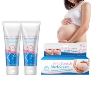 Stretch Mark Cream for Women,2 Pcs Scar Repair Cream,Stretch Mark and Scar Removal Gel,Moisturizing,Smoothing and Firming the Skin,for All Skin Types,Gentle Non-irritating Ingredient,60g