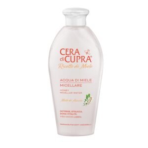 CERA DI CUPRA – Micellar Water – Gentle Cleansing and Makeup Removal – Antioxidant Shield for Skin Protection – Nourishing Micellar Solution (200 ml)